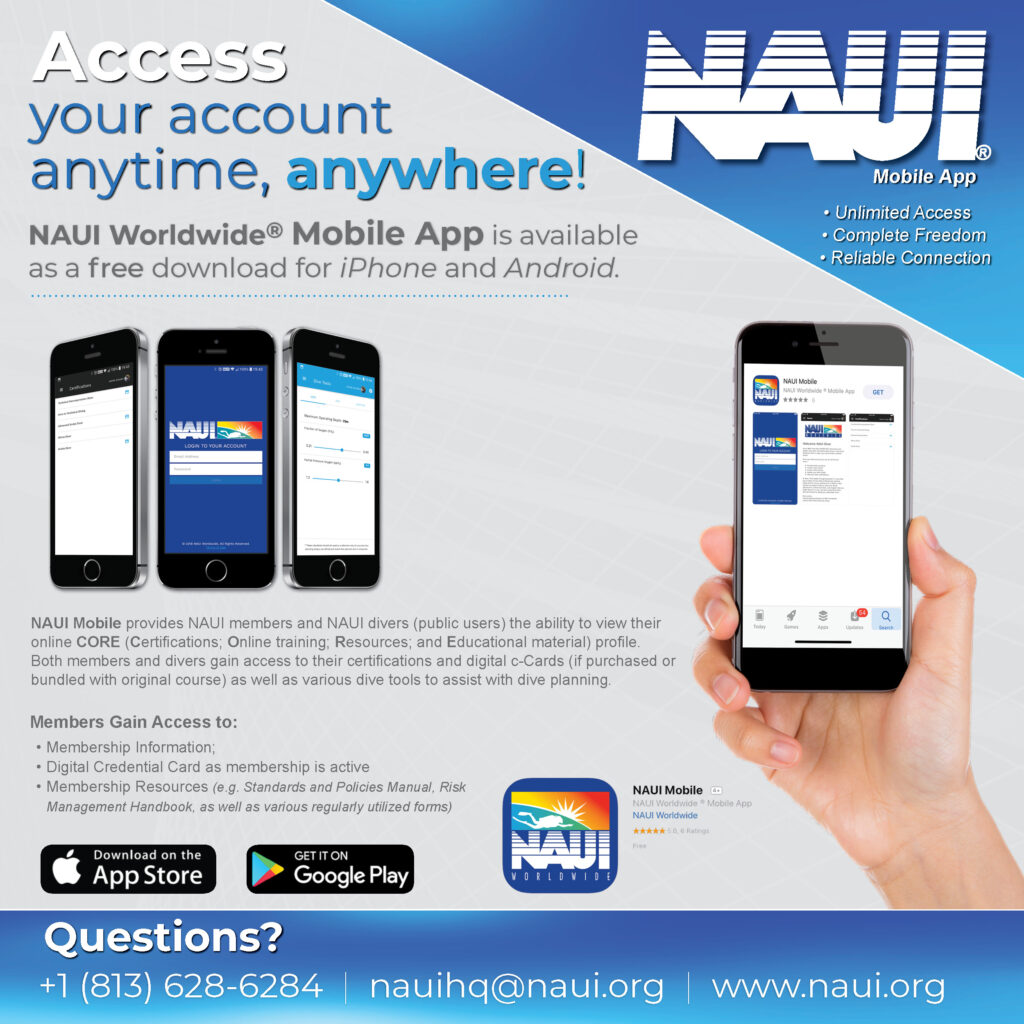 NAUI Mobile Launch NAUI Worldwide