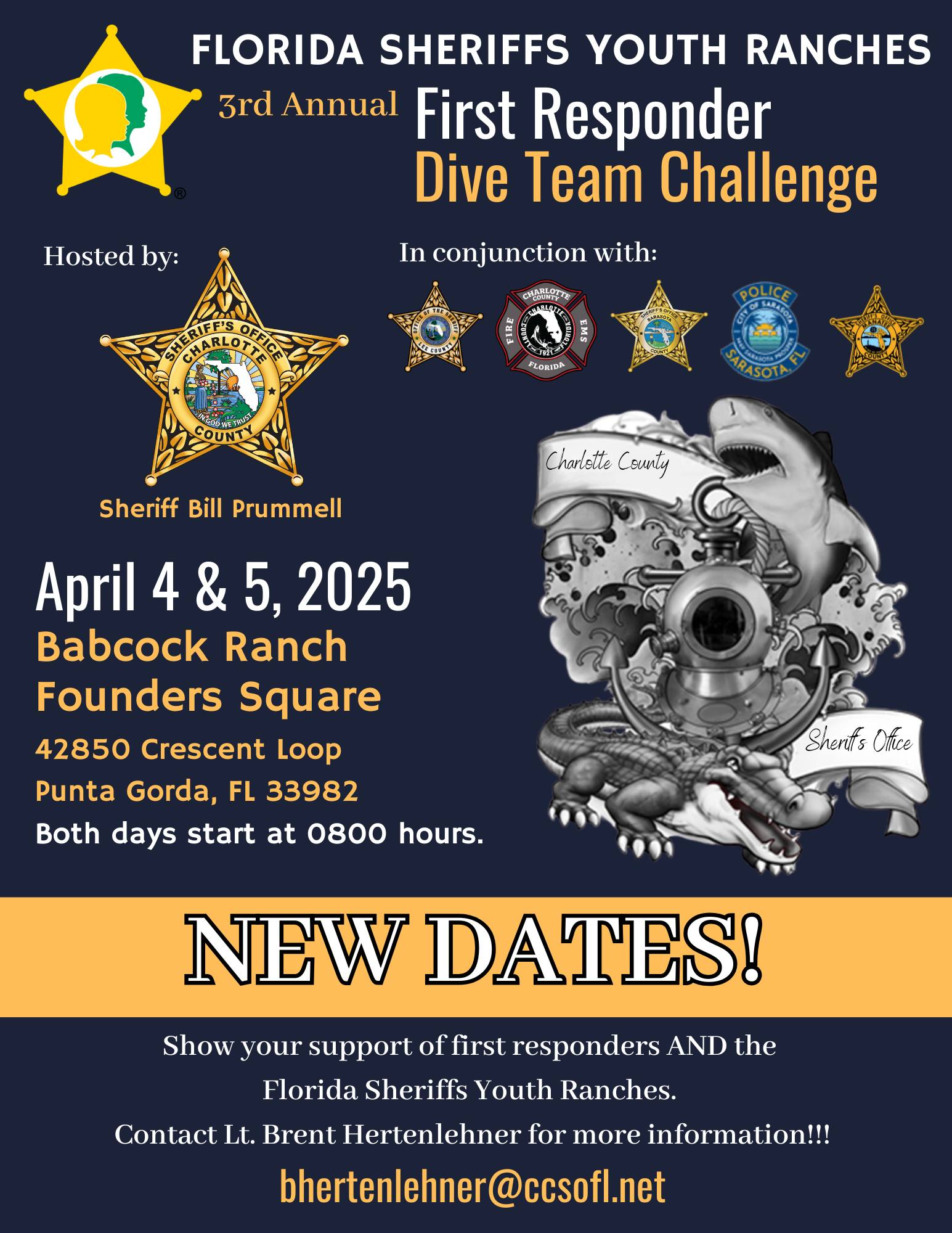 3rd Annual First Responder Dive Team Challenge