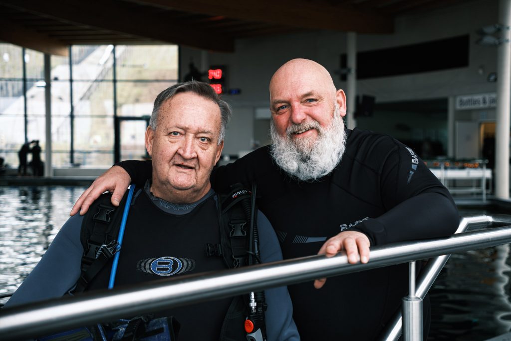 Jan Willem van Gelder (NAUI REP) & Jean-Pierre Sonnet (CD NAUI)